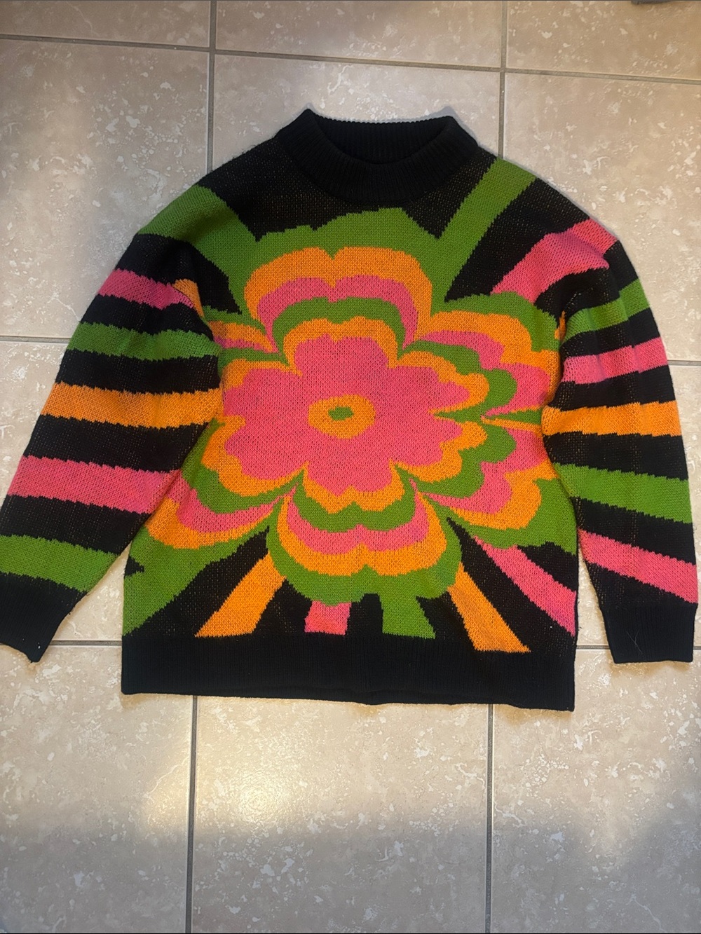 ASOS Flower Pullover